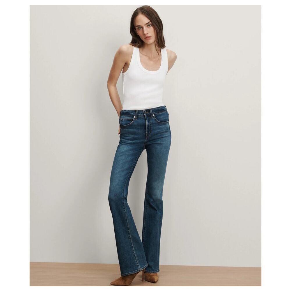 Veronica Beard Beverly Skinny Flare Jeans